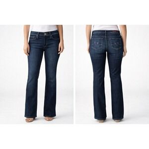 Vigoss Dark Blue Denim Jeans (size 5) low rise bootcut